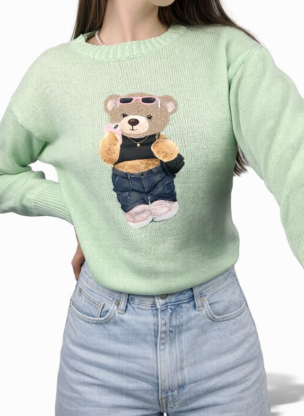 Maglione cotone Orsetto