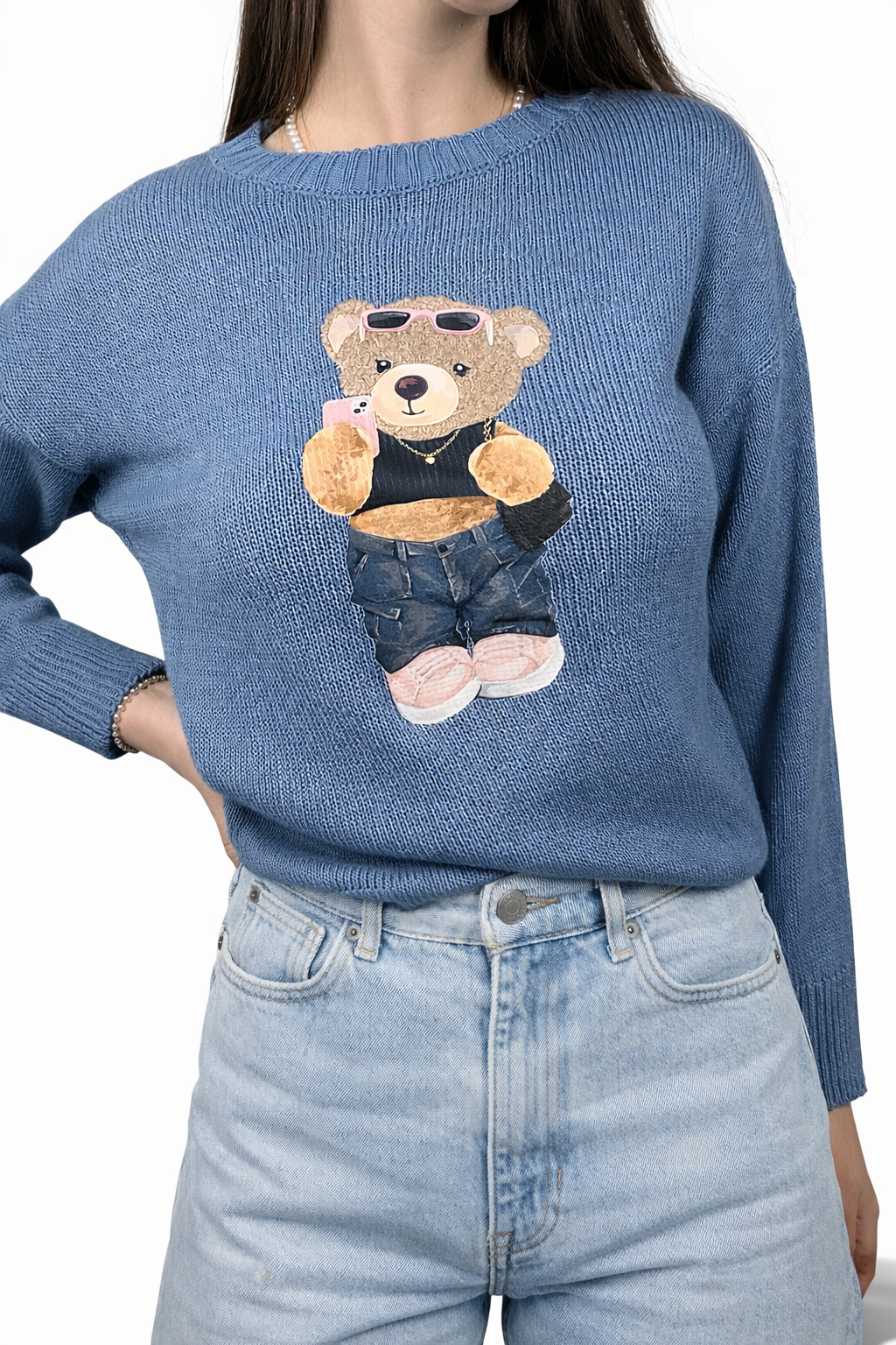Maglione cotone Orsetto