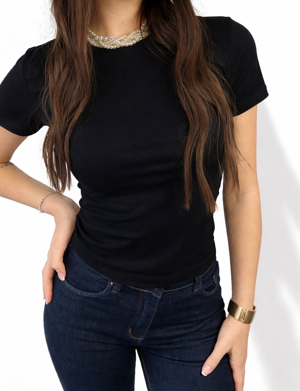 T-shirt basic cotone