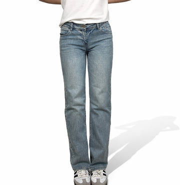 Jeans regular lavaggio medio
