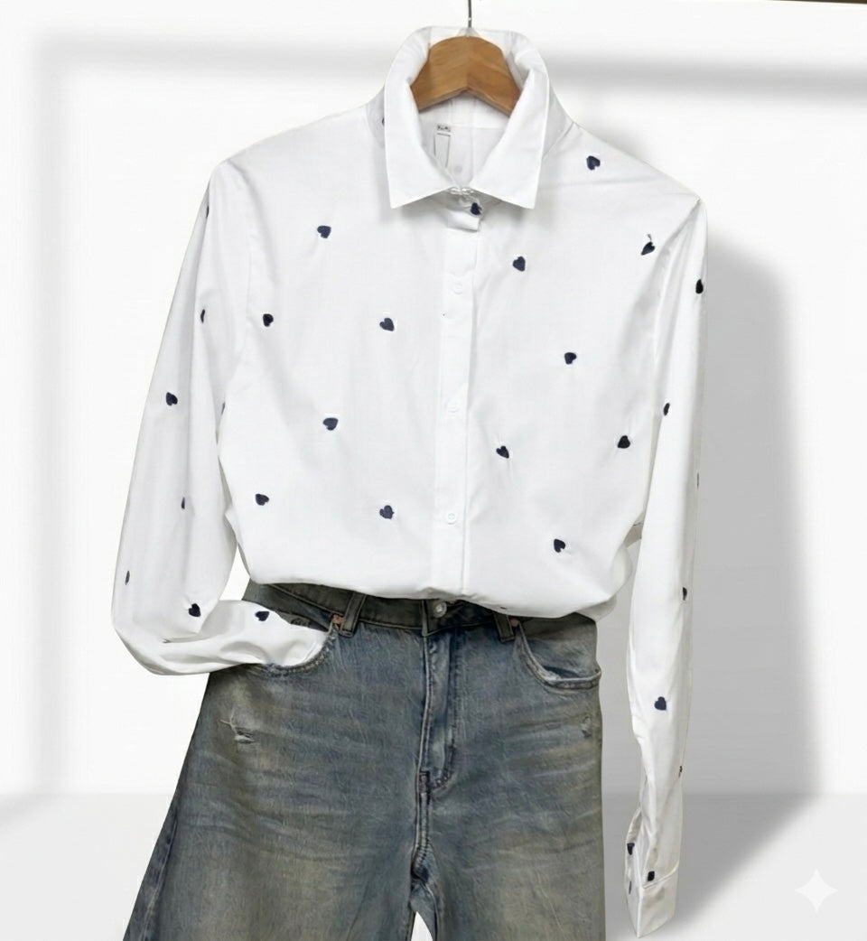 Camicia cuoricini