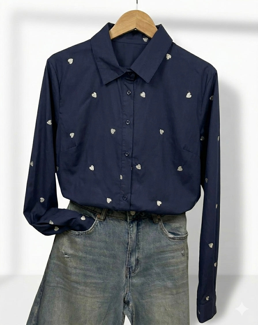 Camicia cuoricini