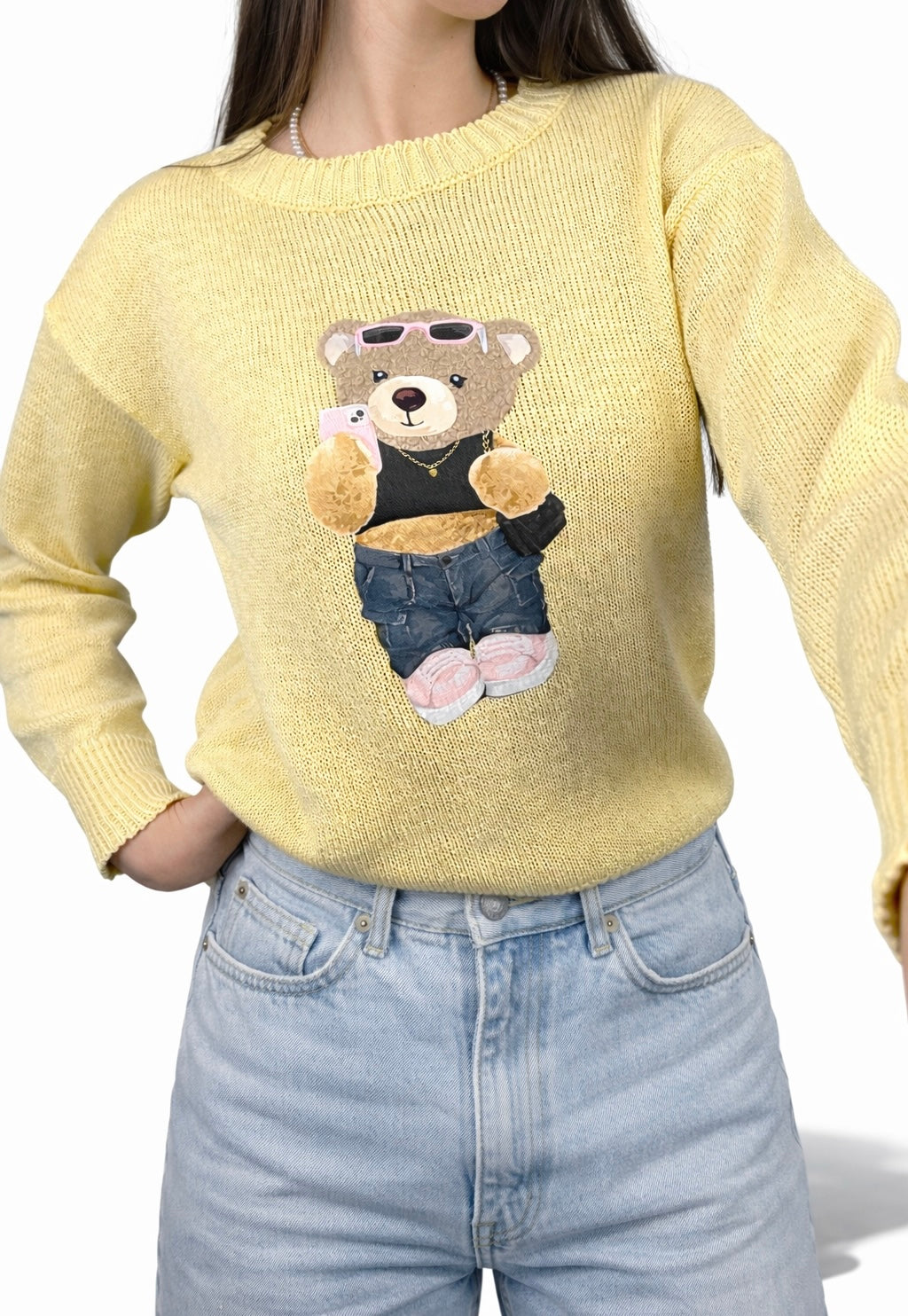 Maglione cotone Orsetto