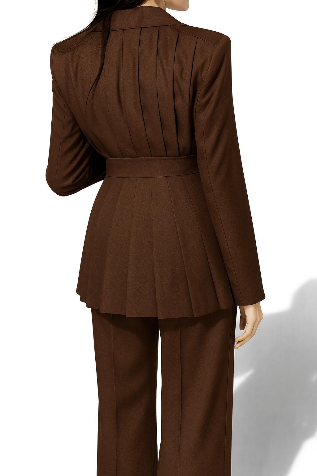Tailleur Vanità marrore