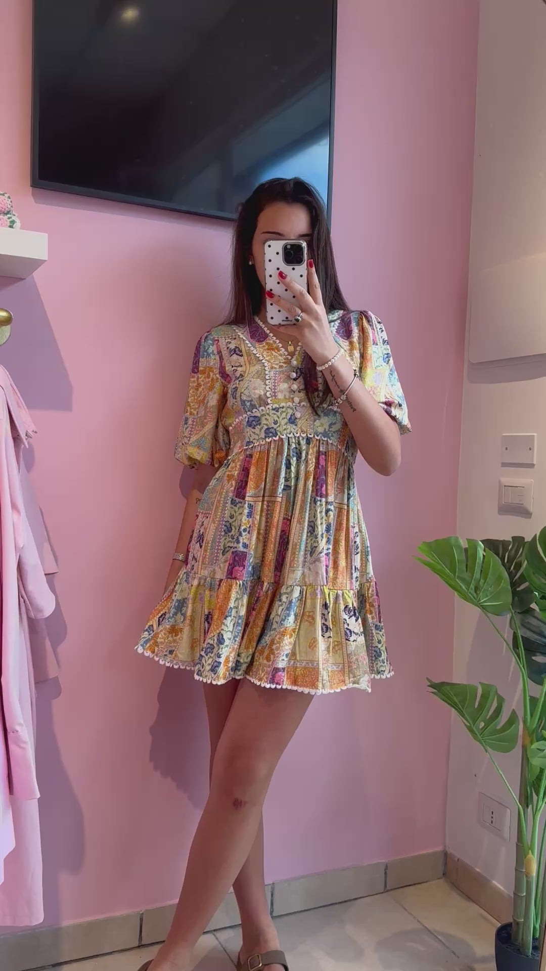 Vestitino multicolor